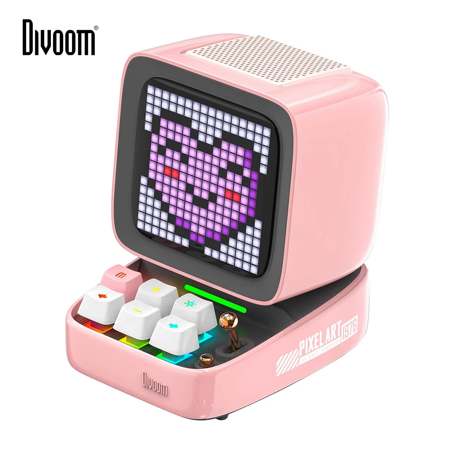 Divoom Ditoo-Pro Retro Pixel Art Bluetooth Speaker & Alarm Clock